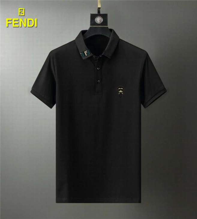 Picture of Fendi Polo Shirts Short _SKUFendiM-3XL12yn3428205